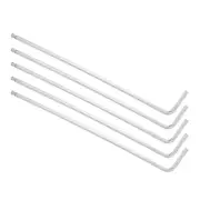 5pcs L-Handle Ball End Hex Key 3/32" SAE L-Shape Wrench 40cr Hand Tools