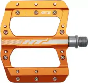 AE12 Pedals - HT Components AE12 Pedals - Platform, Aluminum, 9/16", Orange -