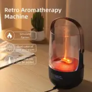 Creative Flame Aromatherapy Machine Home Camping Office U5P7 Humidifier D9Y5