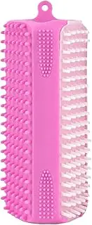 Bath Brush for Dogs | Silicone Dog Grooming Bath Brush,Gentle Triangle Shape Deep Cleaning Tool for Small Medium Breeds Puppy Kitten Cat