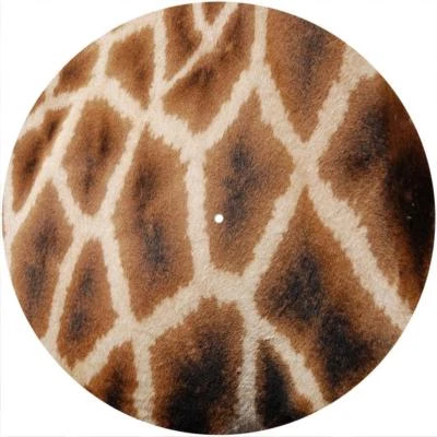 Slipmat Scratch Pad for 12" Turntable LP DJ Vinyl Record Player GIRAFFE Print
