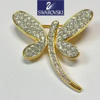 在飛比找蝦皮購物優惠-SWAROVSKI 施華洛世奇 飾品 胸針 蜻蜓 日本直送 