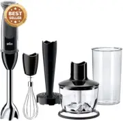 Multiquick 5 Vario Hand Blender MQ5237BK Mixer BPA-Free Beaker Black