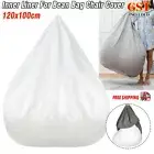 Extra Large Bean Bag Chairs Adults Couch Lazy Lounger Liner Sofa Cover 100X120cm
