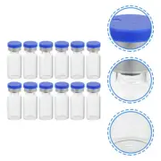 50 Pcs Bottled Small Glass Storage Bottles Mini Vials Travel Baby