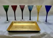 Regal Cordial Set With Tray, Never Used and NEW