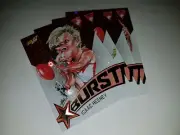 2019 AFL SELECT FOOTY STARS STAR BURST SET OF 4 CARDS SYDNEY SWANS