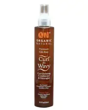 ON Organic Natural Curl-n-Wavy Curl Conditioner - Detangler, Argan Tree 8 oz