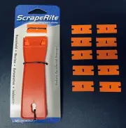 Big Gripper long handle scraper double bladed plastic razor blades vinyl remover