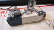Elastic Attaching Foot Vintage White Serger Super Lock Sewing Machine no. 67753