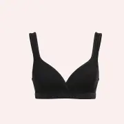 Leakproof Night Bralette - Black by Mumma Milla | the memo