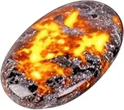 Rough Stones - Flame Massage Stone | Meditation Tool and Sensory Toy for Home Decoration in Bedroom Living Room and Study
