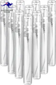 Mini Clear Spray Bottle, 10 Pack 8Ml Mini Plastic Spray Bottle Empty, Fine Mist