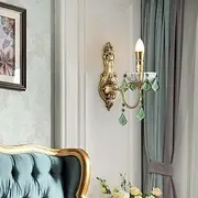 Wall Sconces Gold 1 Light Wall Sconce, Modern Wall Light Fixtures, Farmhouse Wall Sconces with Clear Glass Shade, Wall Lights for Living Room, Bedroom, Stair,