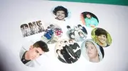 Pre Cut One Inch Bottle Cap Image 1D One Direction Free Shipping