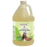 Natural Dog Shampoo Tea Tree and Aloe Medicated Pro Pet Grooming Bathing Gallon