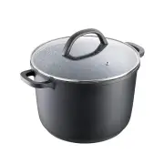 STONEX2 Ceramic Non Stick Cast Aluminium Stockpot with Lid Size 24cm by Baccarat