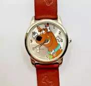 Scooby-Doo Armitron Watch Moving Bones Hanna Barbera 2001 Japan Movement-New