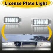 White CAN-bus License LED Plate Lights Assy For SS ATS CTS Chevy Camaro Corvette