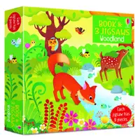 在飛比找蝦皮商城優惠-Usborne Book and Jigsaws: Wood