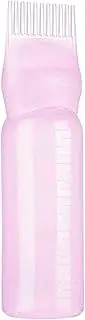 Hair Oil Applicator Bottle, Root Comb Applicator Bottle, 6 oz Pink Hair Dye Brush Bottle, Hair Dye Brush, Hair Oil Bottle, Dyeing Shampoo Bottle, Oil Comb Hair Tools, Applicator Brush Bottles