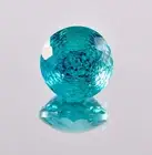21 x 21 mm Natural Bi-Color 50.40 Ct Flawless Parti Sapphire Gemstone Certified