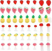 Angoily 24pcs Creative Toe Nail Polish Separators Spacers Toe Dividers