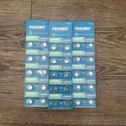 NEW 30 Pieces PGSONIC Alkaline Battery LR626 AG4 1.5V Button Cell Hearing Aid