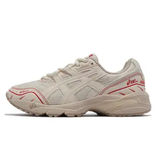 Asics 休閒鞋 GEL-1090 復古慢跑鞋 米白 紅 亞瑟士 韓國主打 男鞋 女鞋 1203A159200