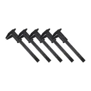 5 Pcs Caliper Gauges Measuring Ruler Accurate Tool Precise Factory Conditions