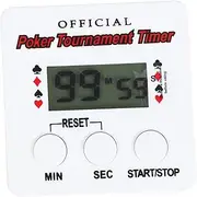 Poker Countdown Timer Creative Digital Timer for Parties Compact and Portable Design No Battery Required for Poker Makeup and Study Management