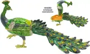 Peacock X Large Jeweled Trinket Box with Austrian Crystals