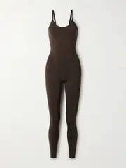 [Alo Yoga] Alo Yoga - Airbrush One And Done Airlift Jumpsuit - Dark brown - small small Brown