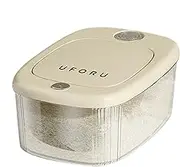 Rice Container - Space Saving Rice Storage Container | Dry Food Storage Containers Airtight Rice Dispenser Kitchen Household and Kitchen Sealed Rice Bin Dry Food Storage | Space Saving Rice Storage