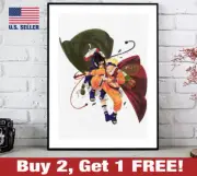 Naruto Uzumaki Sasuke Uchiha Poster 18" x 24" Print Anime Manga Doujinshi Marker
