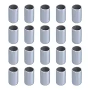 Screw Thread Protector Cover Rubber End Caps 3/8"(10mm) ID/Grey/20pcs