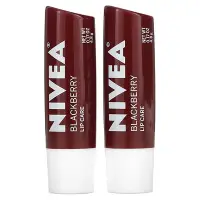 在飛比找iHerb優惠-[iHerb] Nivea 護唇膏，黑莓，2 支，每支 0.