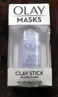 Olay Masks "GLOW BOOST" w White Charcoal 1.7oz