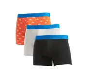9 X Adidas Mens Multi Coloured Trunks Cotton Flex Comfort Everyday Underwear