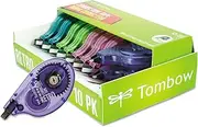 Tombow Mono Retro Correction Tape Assorted Colors, 10-Pack