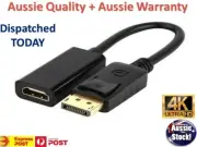 25CM Displayport Display Port DP Male to HDMI Female Adapter Converter 1080p SYD