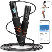 RENPHO Smart Jump Rope, Fitness Skipping Rope with APP Data Analysis, Workout...