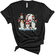[Generic] ELF Santa Reindeer Bowling, Cheerful Christmas Lights Bowling Player, Snow X-mas Group Unisex T-Shirt