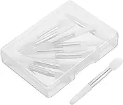 Ipetboom Sturdy Silicone Lip Brush Wand 10pcs Set Professional Makeup Brush for Gloss Mask Easy to Clean