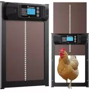 Automatic Chicken Coop Door Opener with Light Sensor and Timer Function