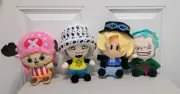 One Piece Anime Plushies Tony Chopper, Sabo, Zoro & Trafalgar Law