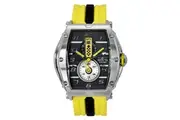 Invicta Racing Silicone Strap Black Dial Quartz 47383 100M Men's Watch