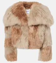 [The Attico] The Attico Shearling bomber jacket AU 12 beige