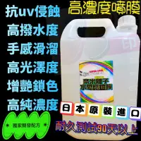 在飛比找蝦皮購物優惠-全新第三代 全台唯一水噴膜 汽車鍍膜劑 車用鍍膜劑  奈米離