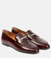 [Tod's] Tod's Leather penny loafers AU 9.5 brown